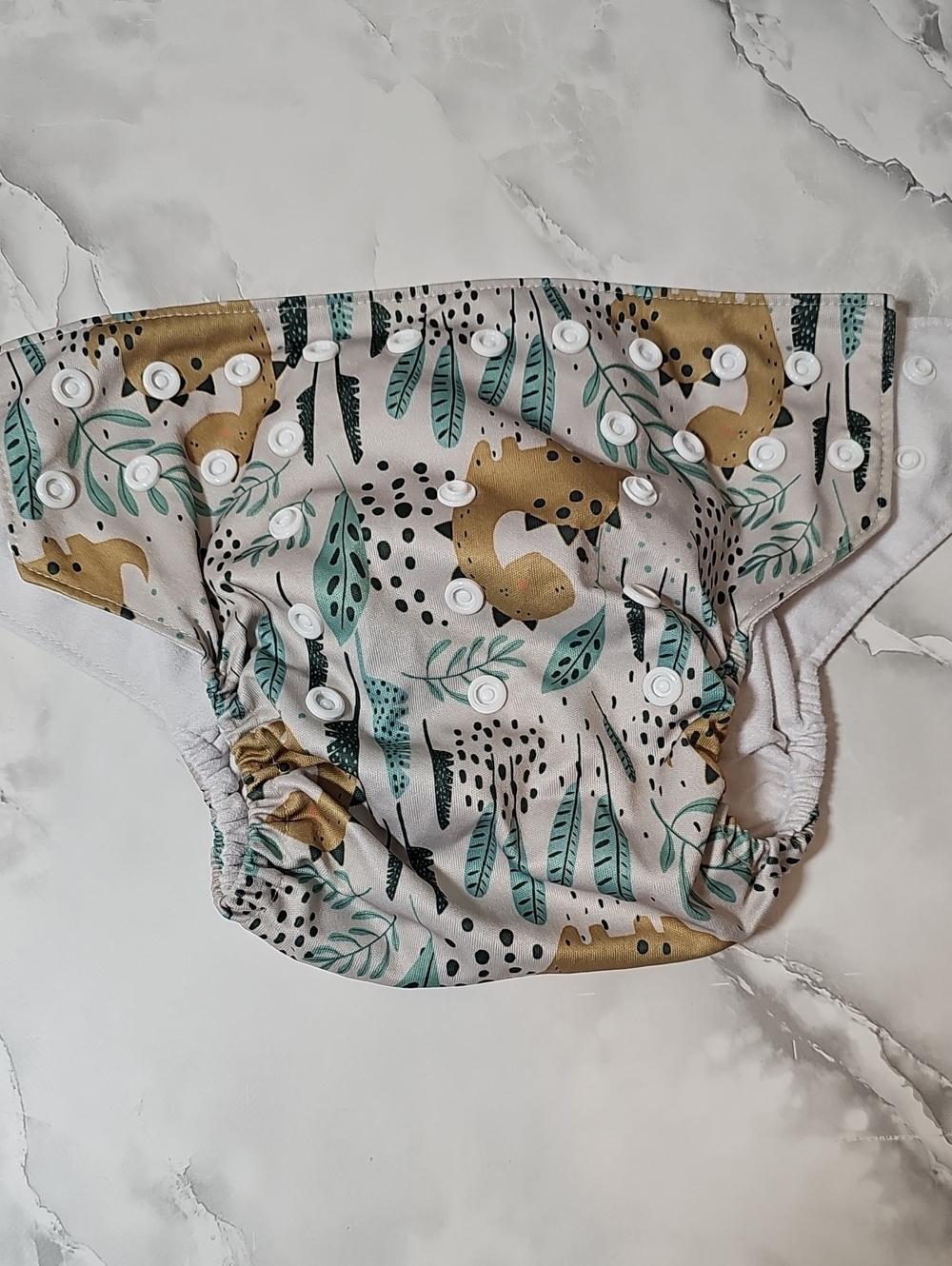 Reusable Pocket Cloth Diaper Adjustable Snaps